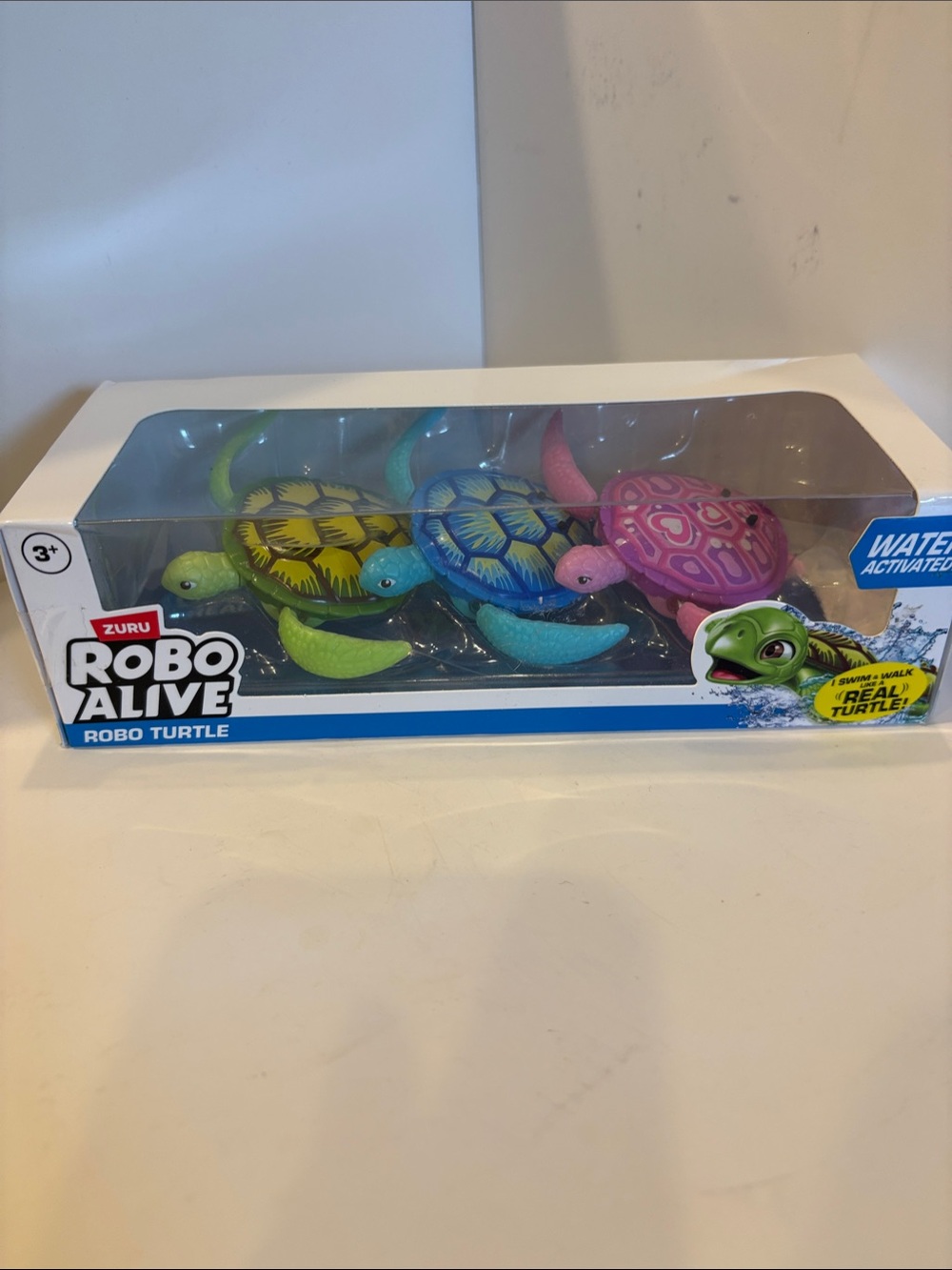Robo Alive Kids Robo Turtle  Set - Blue, Pink & Green
